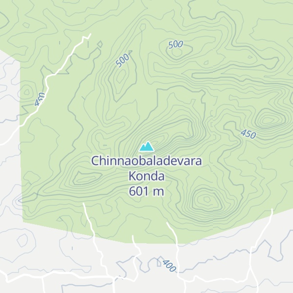 Map of Chinnaobaladevara Konda