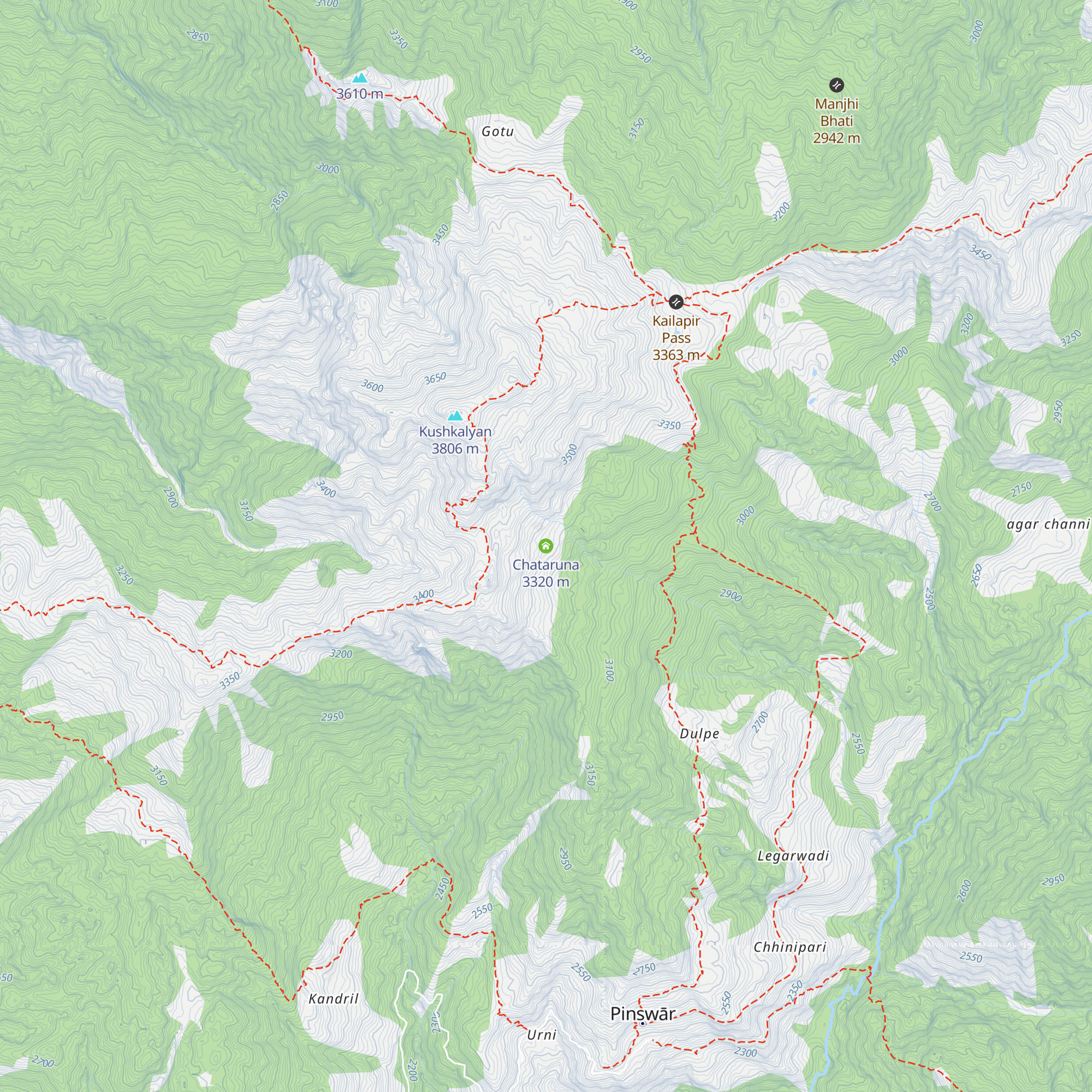 Chataruna map