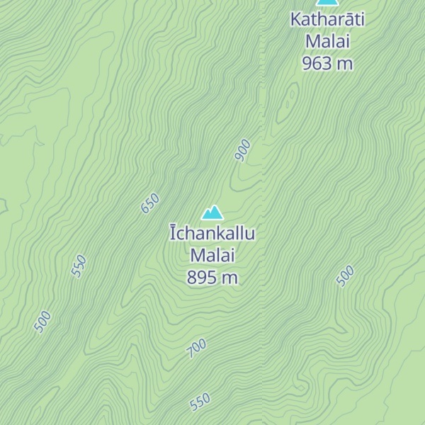 Map of Īchankallu Malai