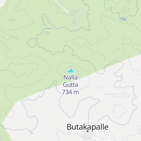 Map of Nalla Gutta