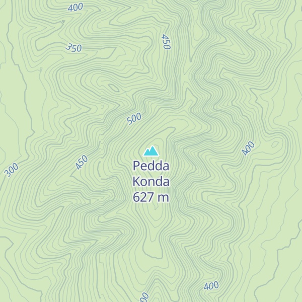Map of Pedda Konda