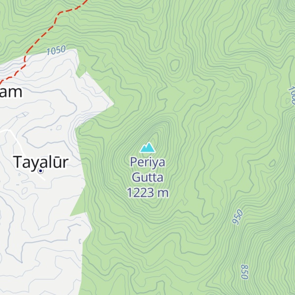 Map of Periya Gutta