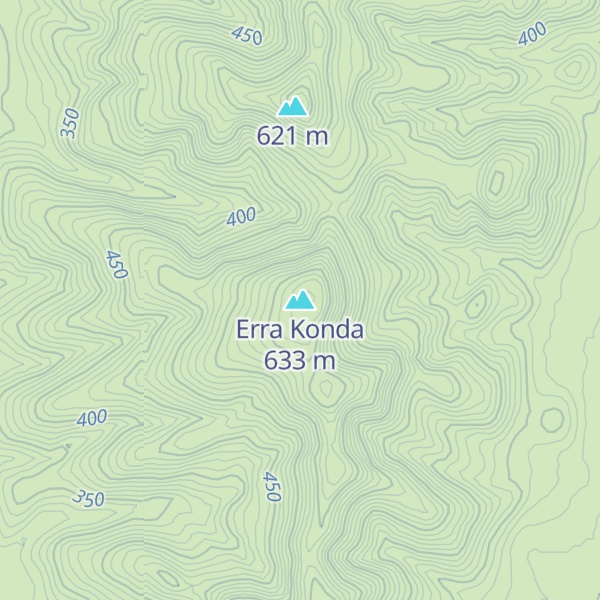 Map of Erra Konda