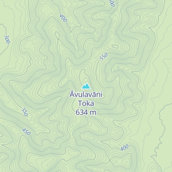 Map of Āvulavāni Toka