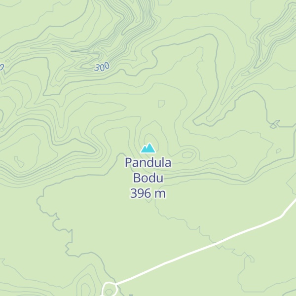 Map of Pandula Bodu