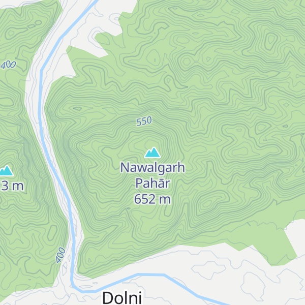 Map of Nawalgarh Pahār