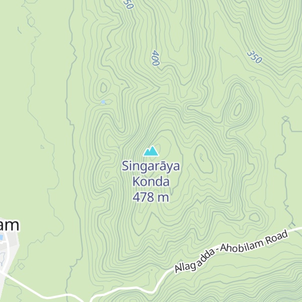 Map of Singarāya Konda