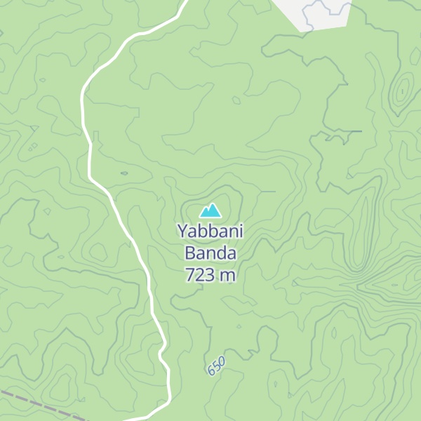 Map of Yabbani Banda