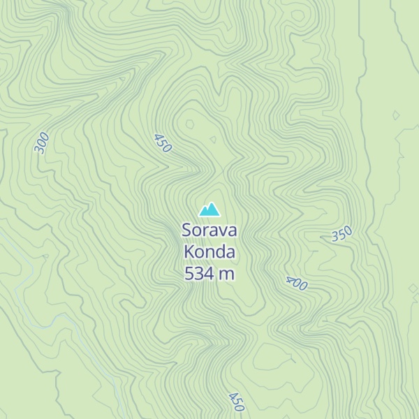 Map of Sorava Konda
