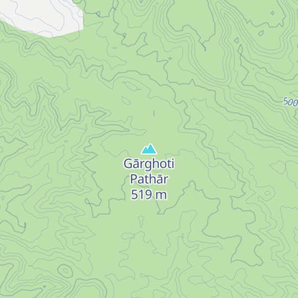 Map of Gārghoti Pathār