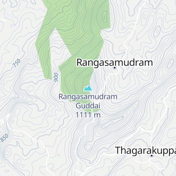 Map of Rangasamudram Guddai
