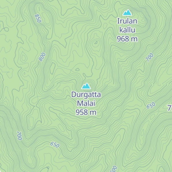 Map of Durgatta Malai