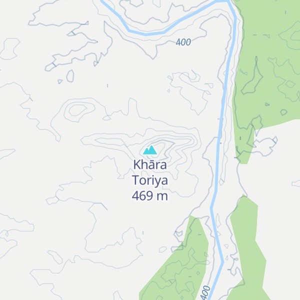 Map of Khāra Toriya