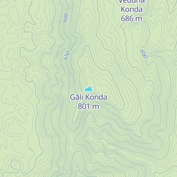 Map of Gāli Konda