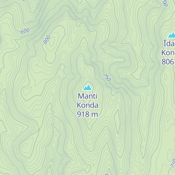 Map of Manti Konda