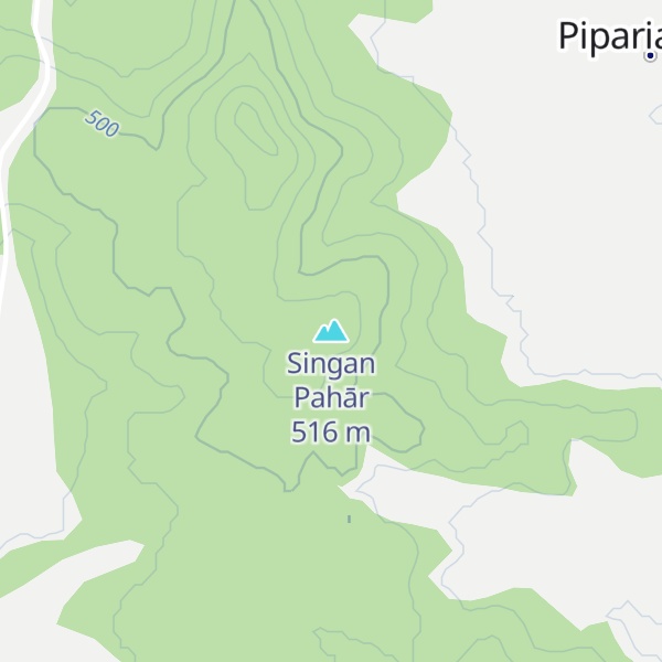 Map of Singan Pahār