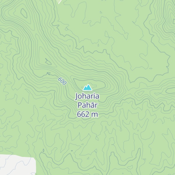 Map of Joharia Pahār