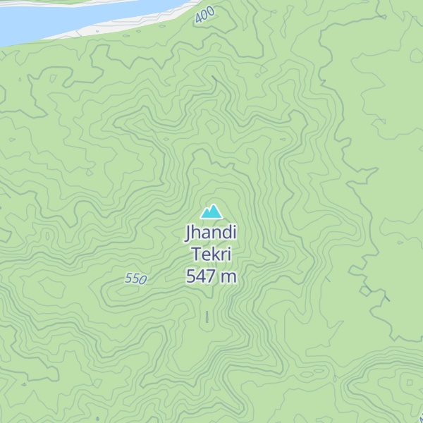 Map of Jhandi Tekri