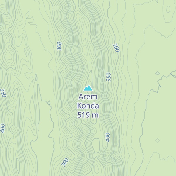 Map of Arem Konda