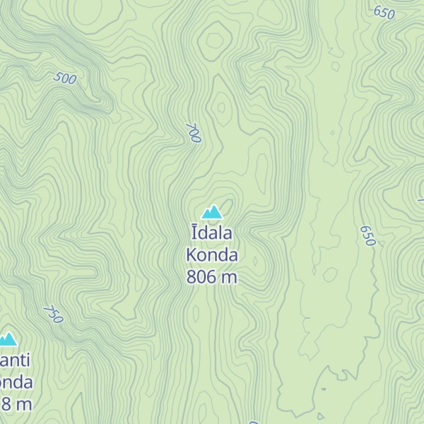 Map of Īdala Konda