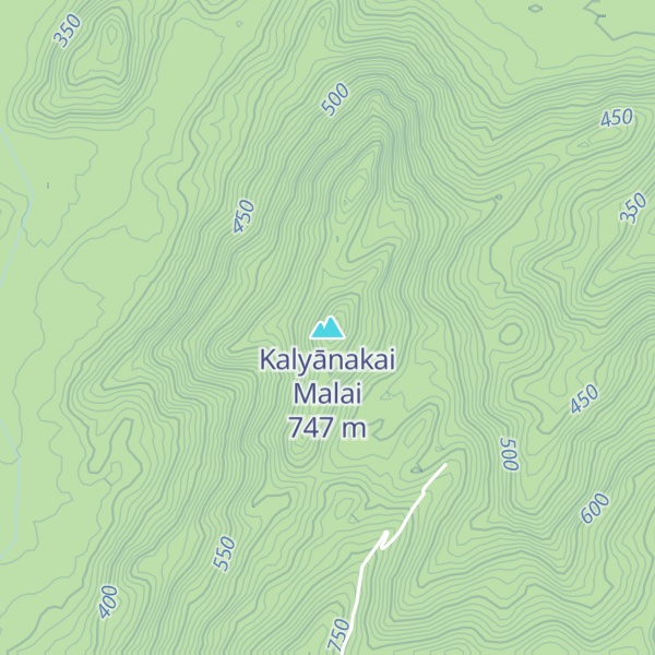 Map of Kalyānakai Malai