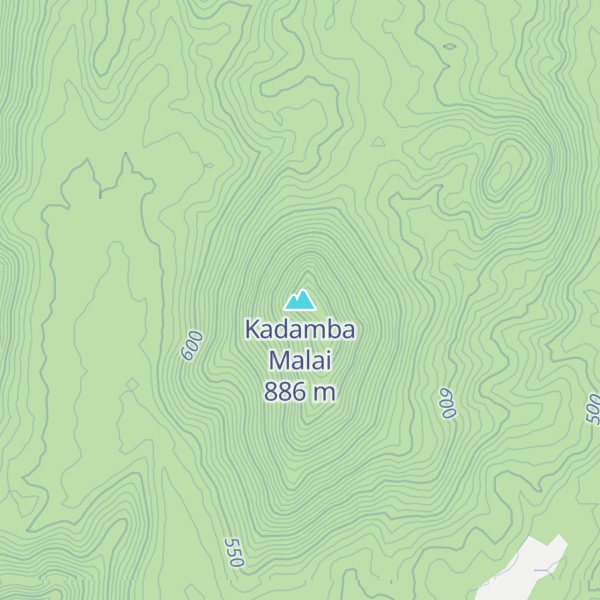 Map of Kadamba Malai