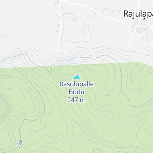 Map of Rasūlupalle Bodu