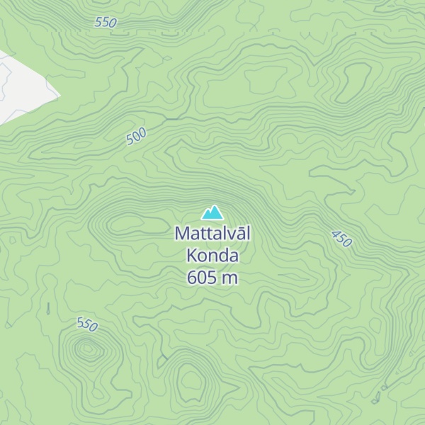 Map of Mattalvāl Konda