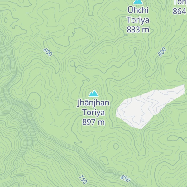 Map of Jhānjhan Toriya