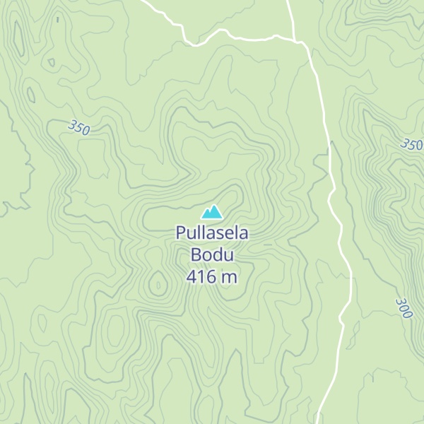 Map of Pullasela Bodu