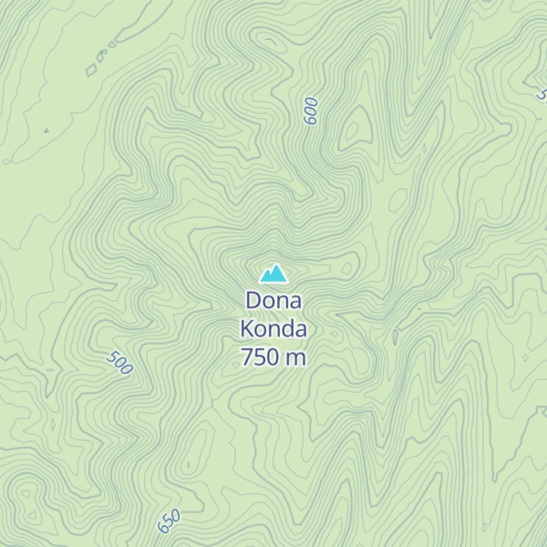 Map of Dona Konda