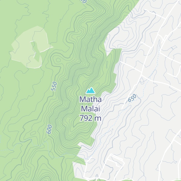 Map of Matha Malai