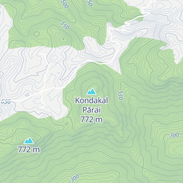 Map of Kondakal Pārai