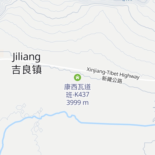 Map of 康西瓦道班-K437