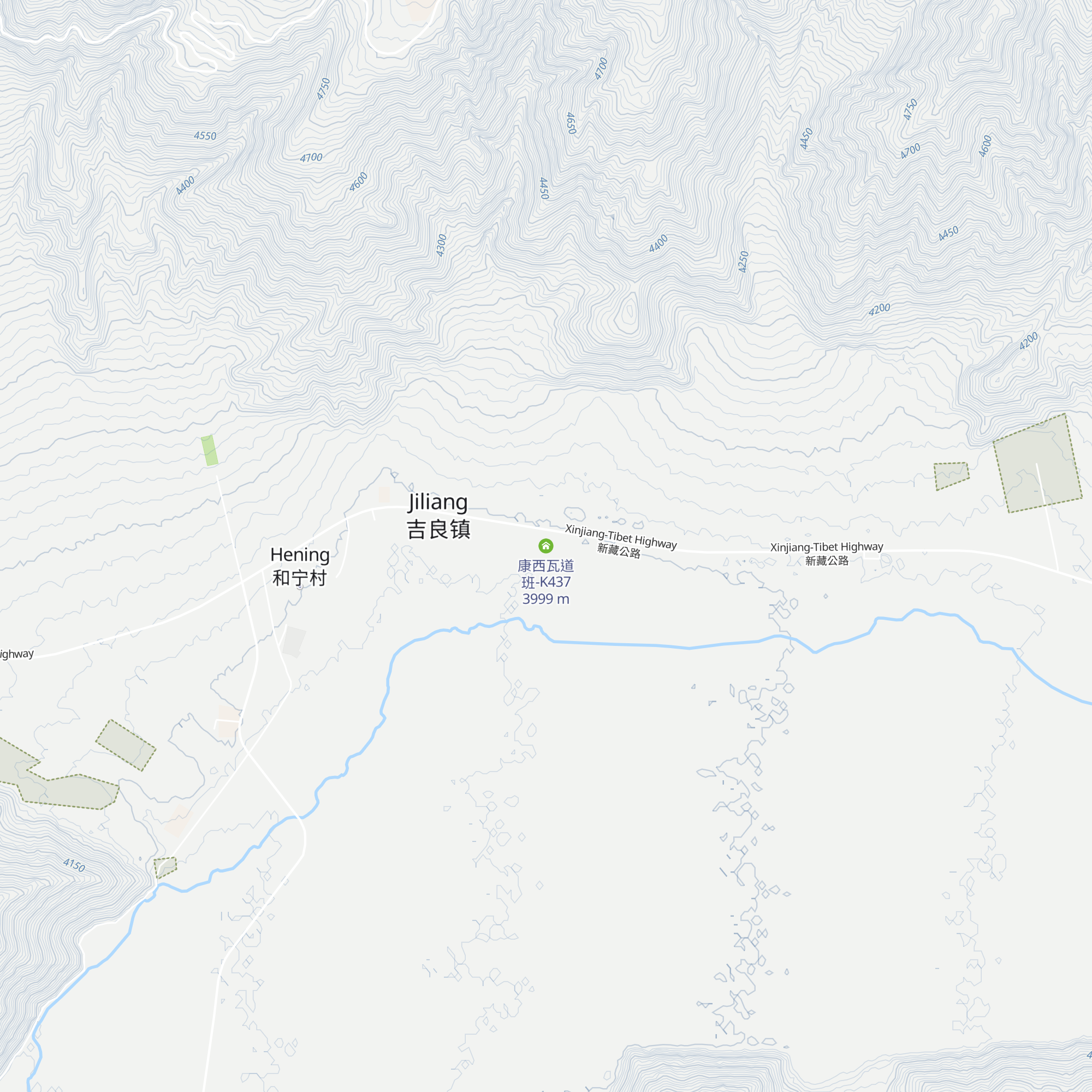 康西瓦道班-K437 map