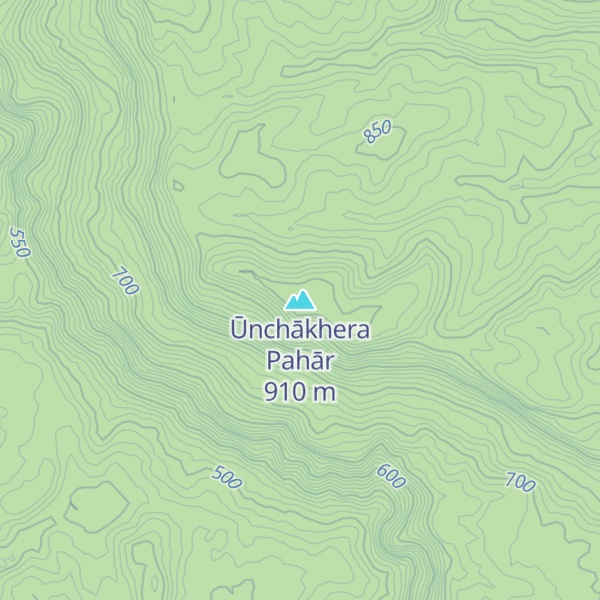 Map of Ūnchākhera Pahār