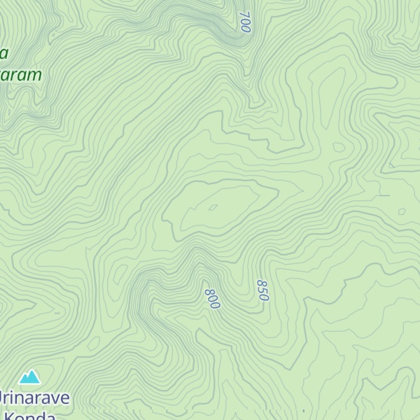 Map of Jangalijari Konda