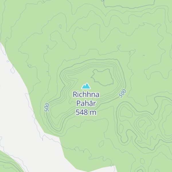 Map of Richhna Pahār