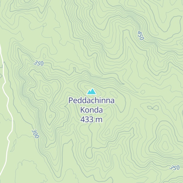 Map of Peddachinna Konda