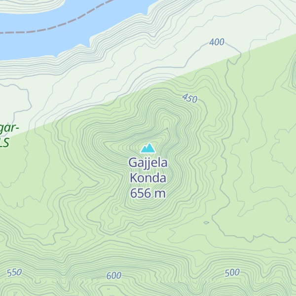 Map of Gajjela Konda