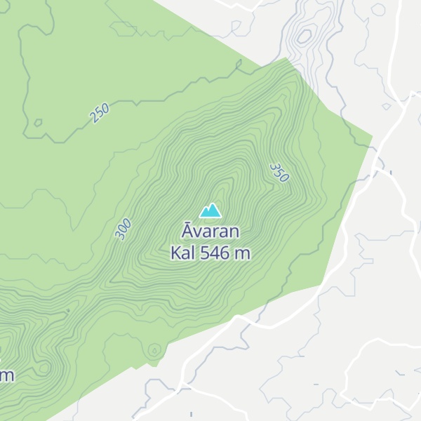 Map of Āvaran Kal