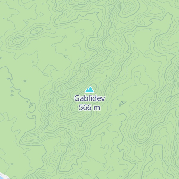 Map of Gablīdev