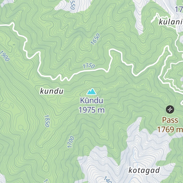 Map of Kūndu