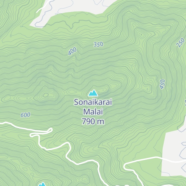 Map of Sonaikarai Malai