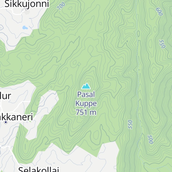 Map of Pasal Kuppe