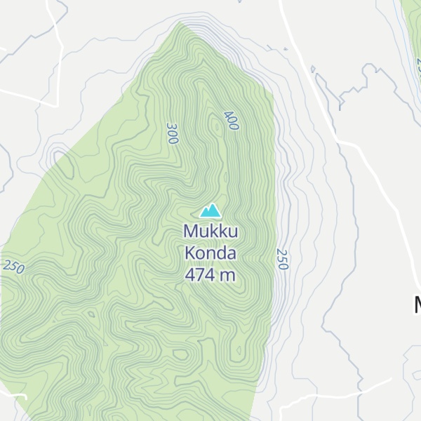 Map of Mukku Konda