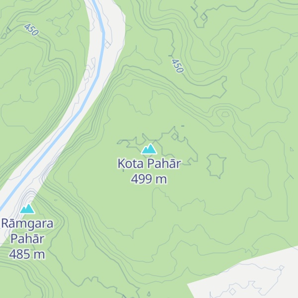 Map of Kota Pahār