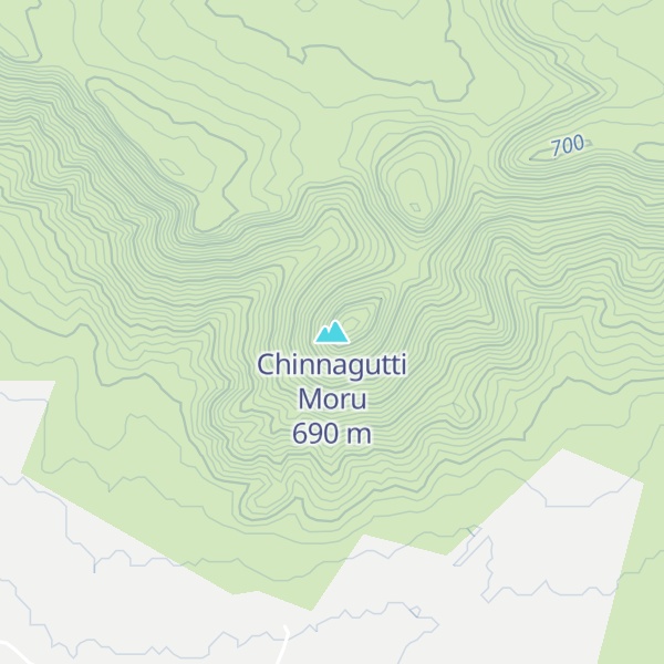 Map of Chinnagutti Moru