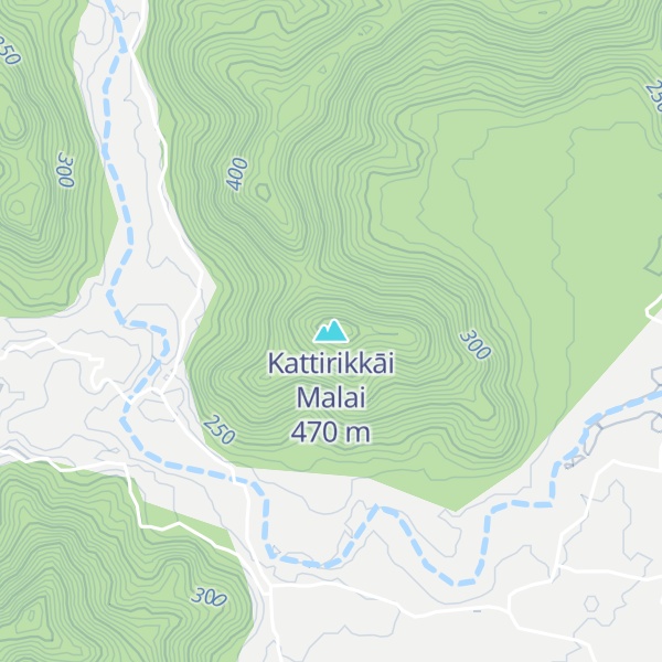 Map of Kattirikkāi Malai