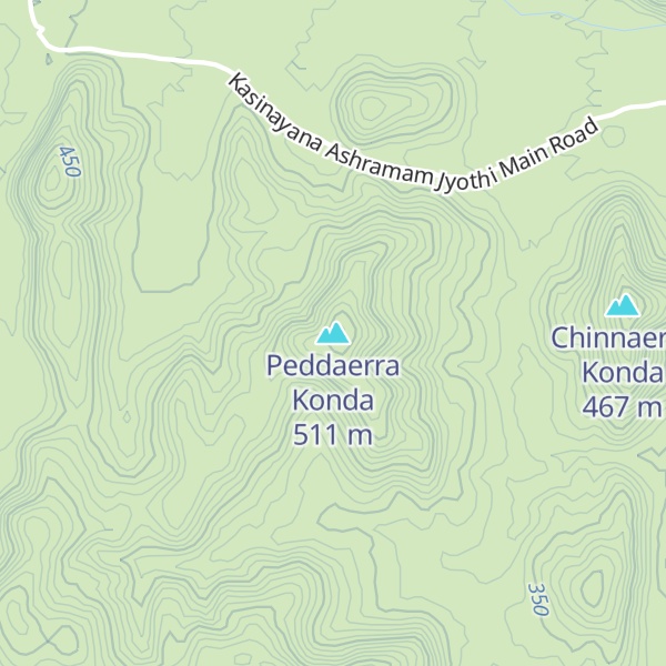 Map of Peddaerra Konda